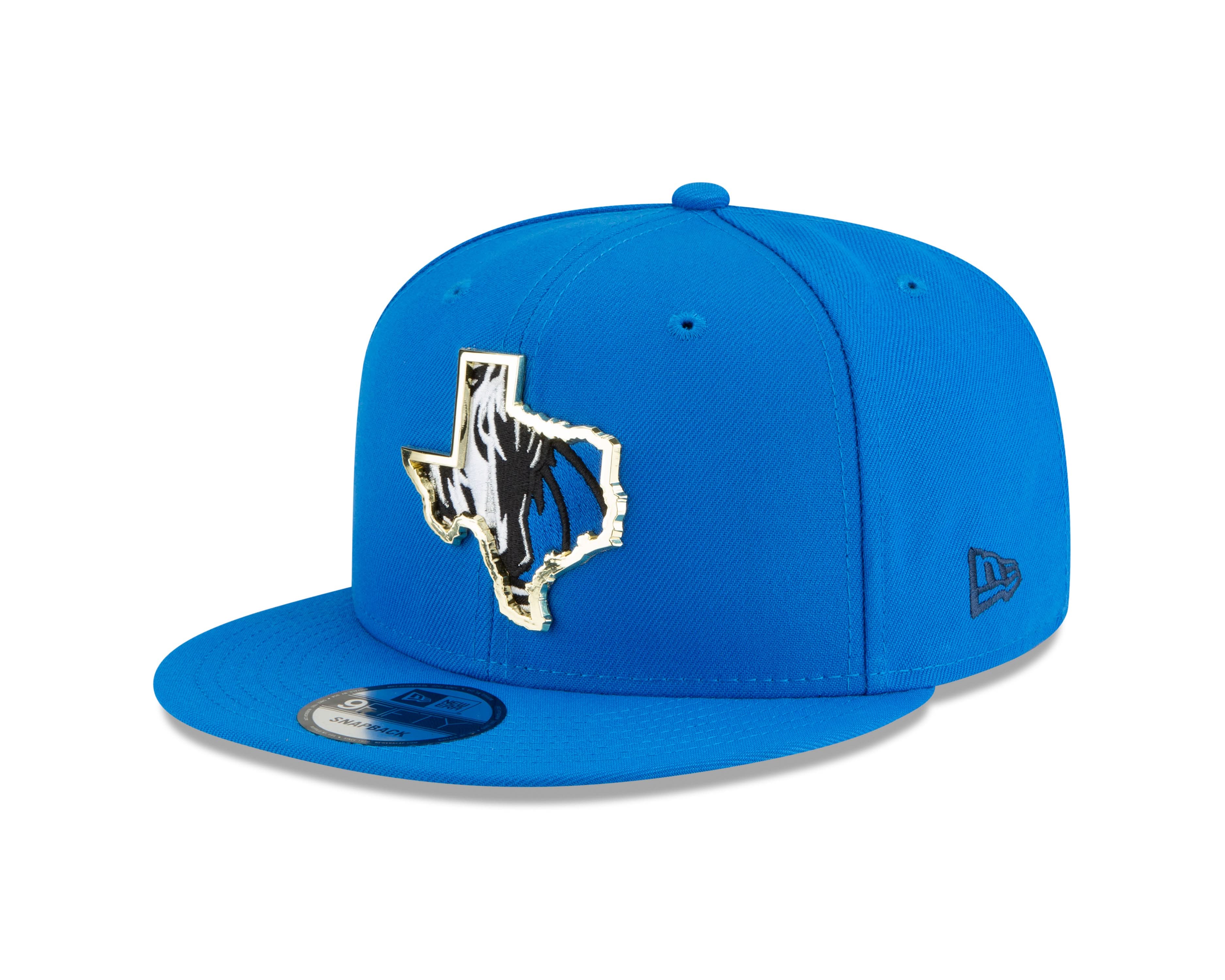 DALLAS MAVERICKS NEW ERA 950 METAL STATE SNAPBACK CAP