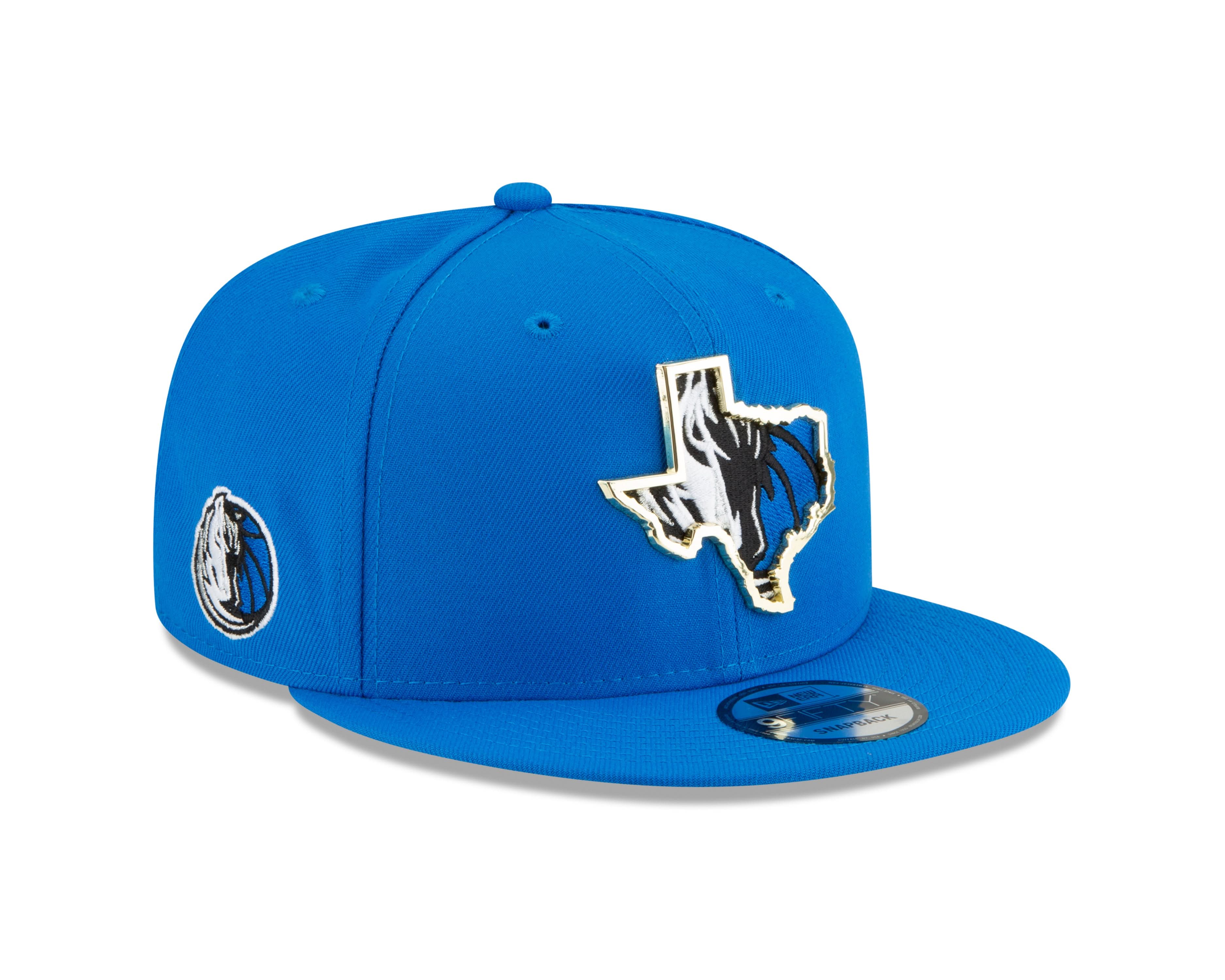 DALLAS MAVERICKS NEW ERA 950 METAL STATE SNAPBACK CAP - Image 3