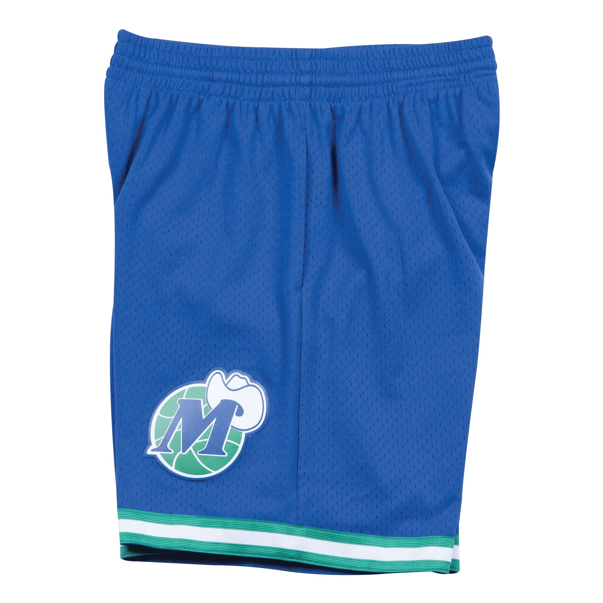 DALLAS MAVERICKS MITCHELL & NESS ROYAL BLUE M-HAT SWINGMAN SHORTS - Image 3