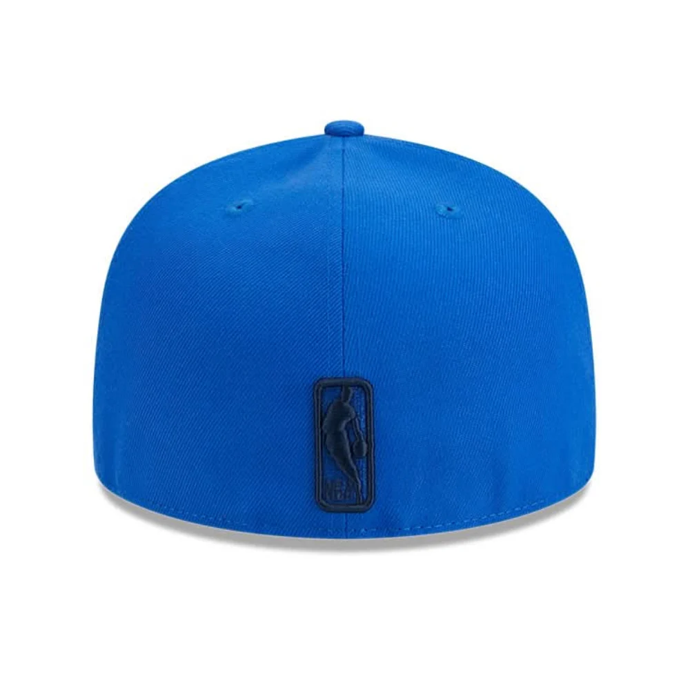 DALLAS MAVERICKS NEW ERA ROYAL BLUE DALLAS FITTED CAP - Image 3