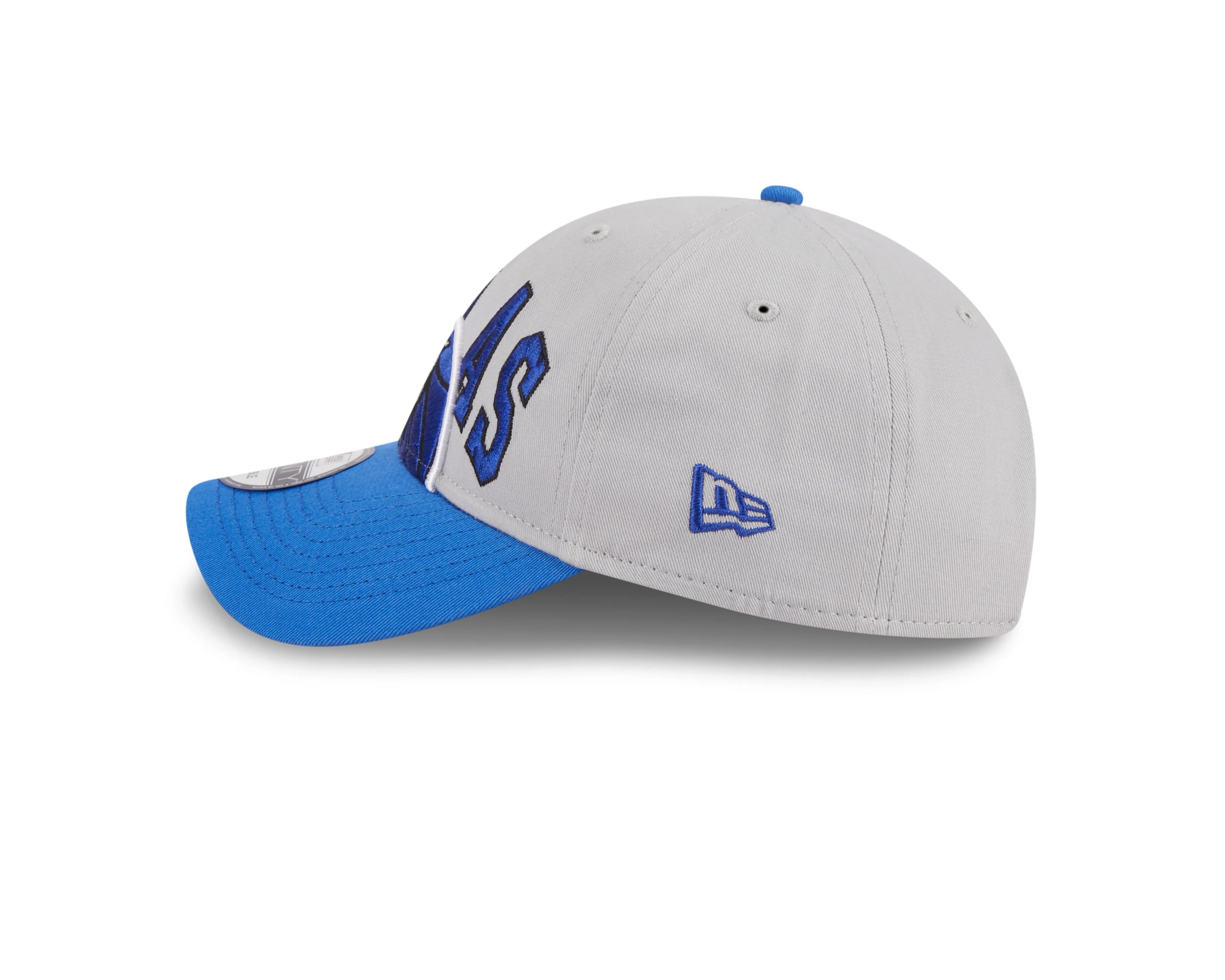 DALLAS MAVERICKS NEW ERA GREY DALLAS HORSEHEAD ADJUSTABLE CAP - Image 3