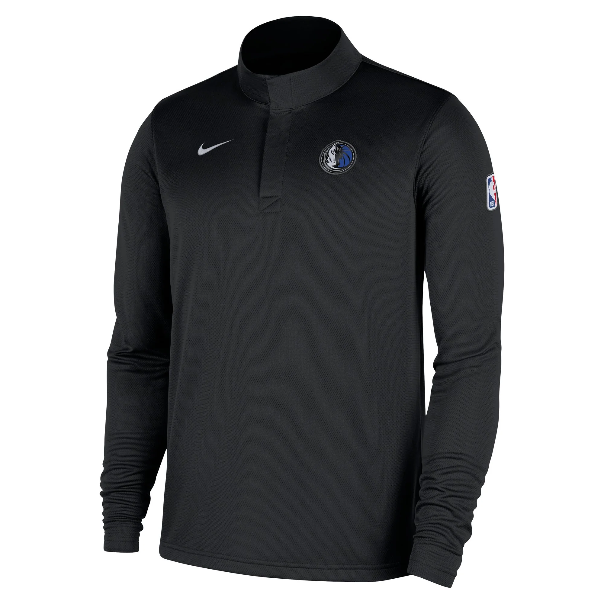 Dallas Mavericks Nike Dri-Fit Black Quarter Zip