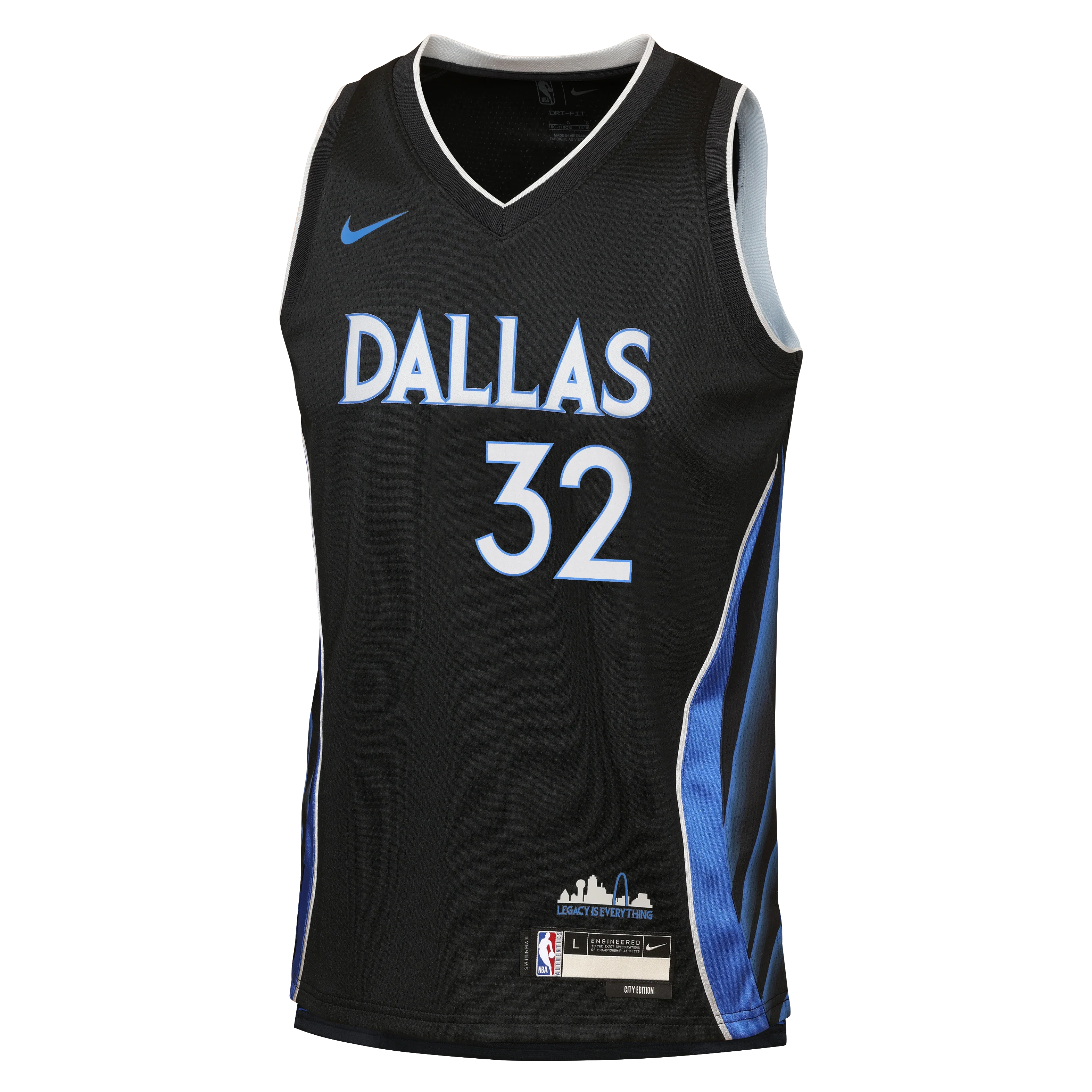 DALLAS MAVERICKS NIKE OUTERSTUFF 2025-26 CITY EDITION YOUTH COOPER FLAGG SWINGMAN JERSEY