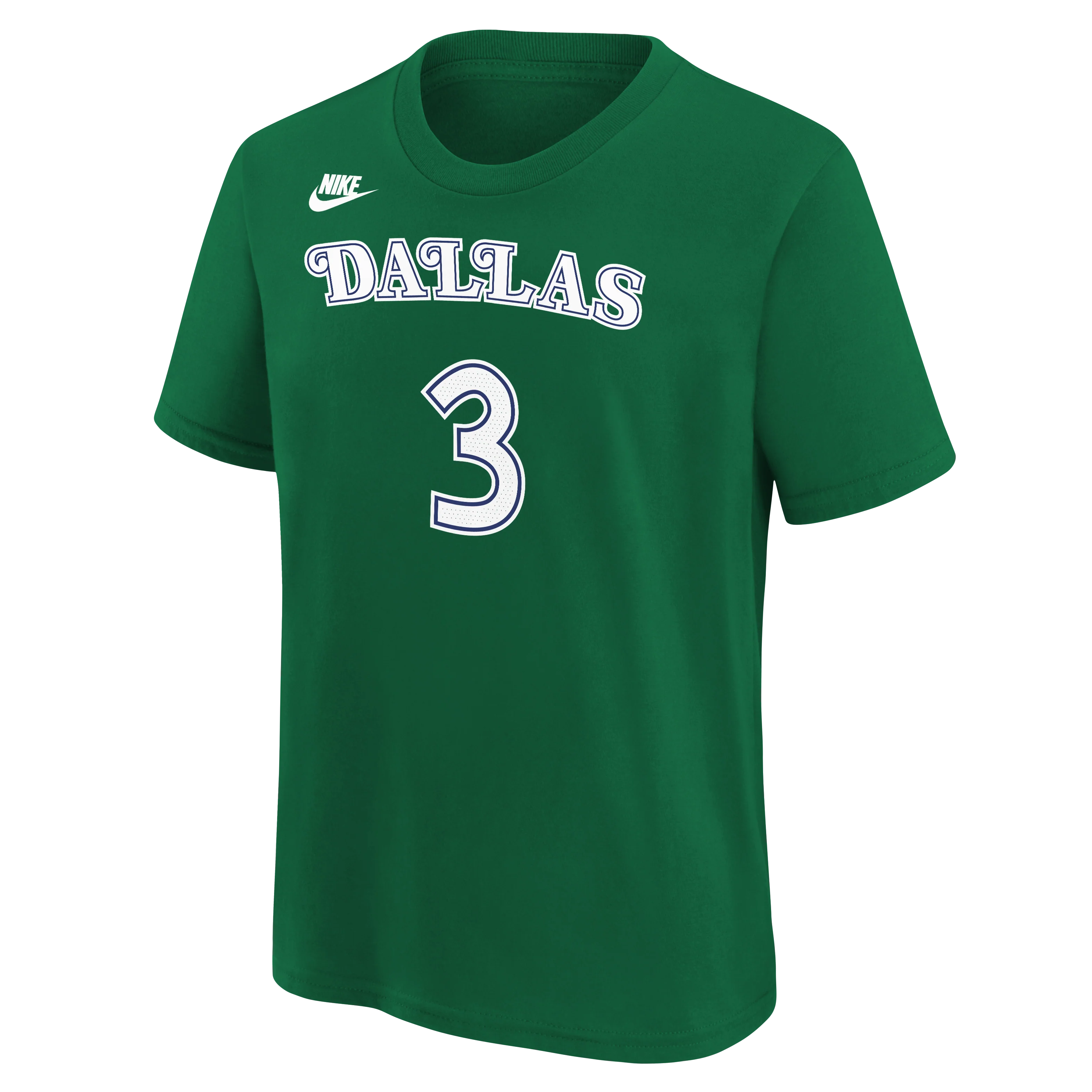 DALLAS MAVERICKS NIKE OUTERSTUFF HARDWOOD CLASSIC YOUTH ANTHONY DAVIS NAME & NUMBER TEE
