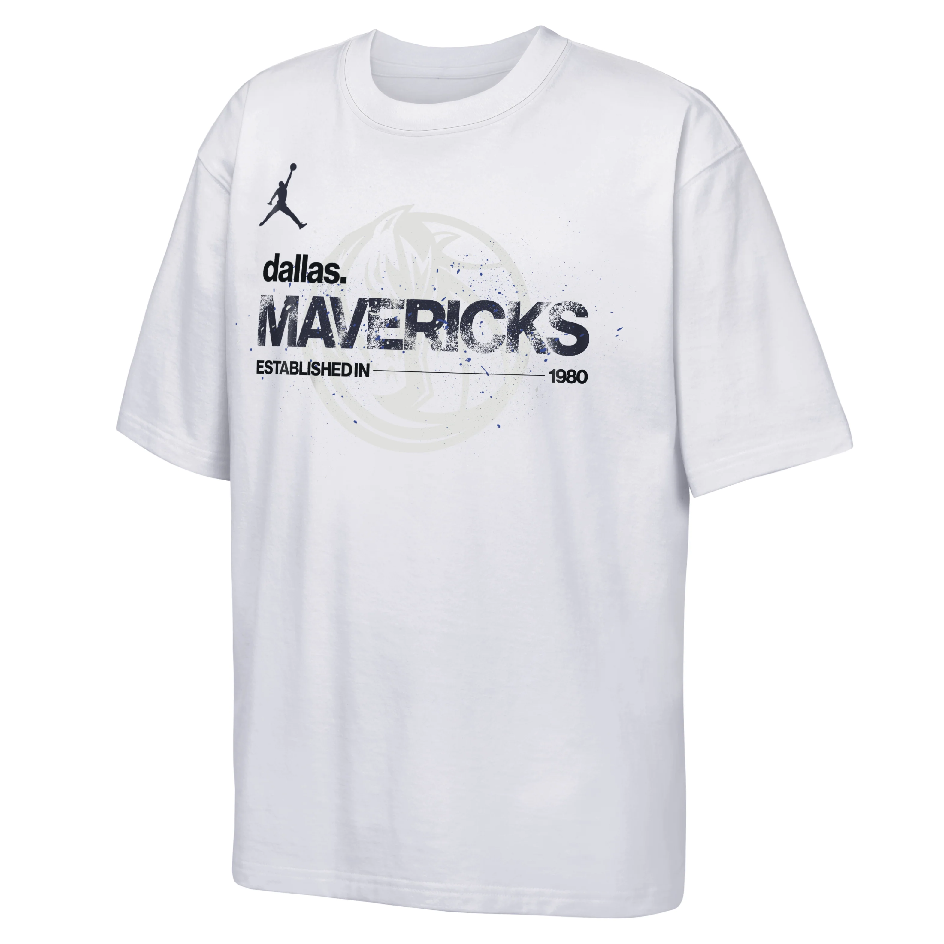 DALLAS MAVERICKS NIKE OUTERSTUFF YOUTH WHITE JORDAN TEE