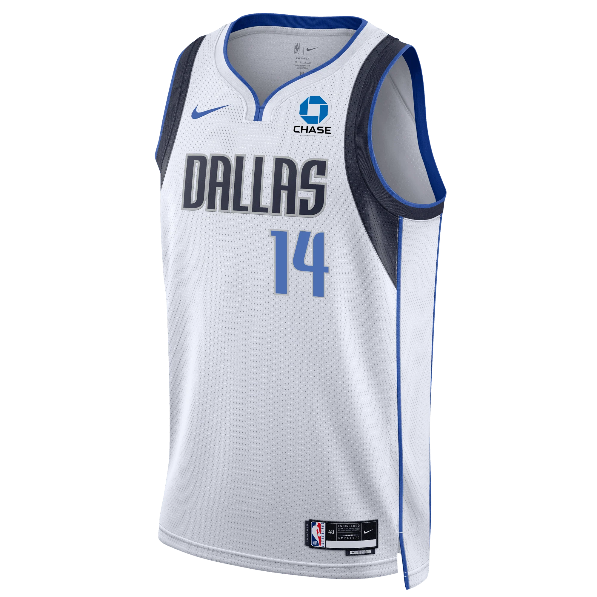 DALLAS MAVERICKS NIKE MOREZ JOHNSON JR. ASSOCIATION SWINGMAN JERSEY - Image 2