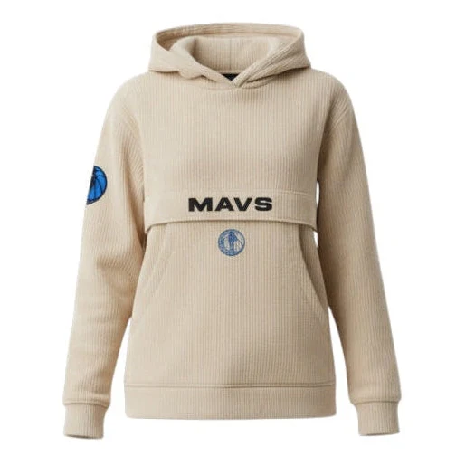 Dallas Mavericks Wild Collective Wordmark Corduroy Hoodie