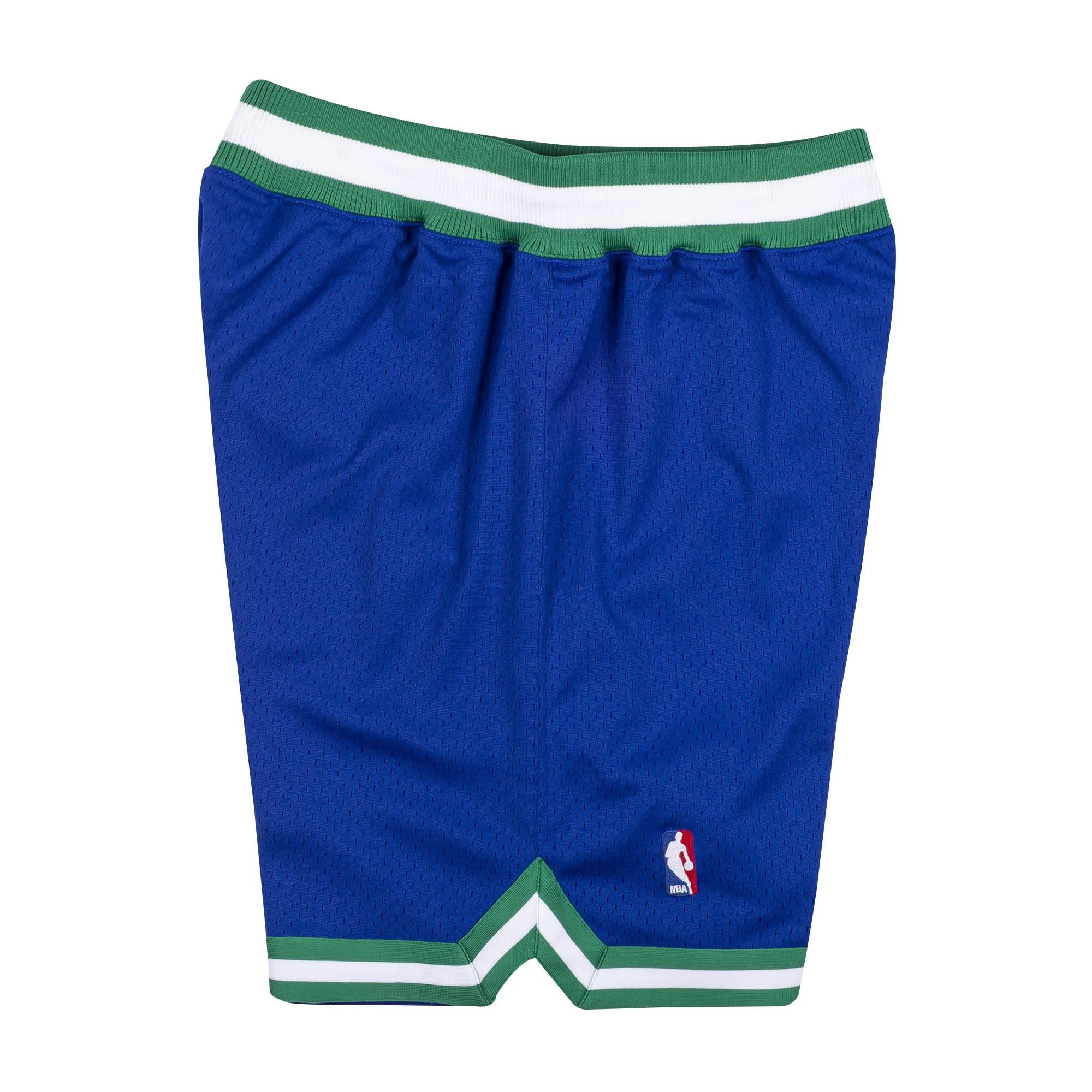 Dallas Mavericks Mitchell & Ness Royal Blue Authentic M-Hat Shorts - Image 4